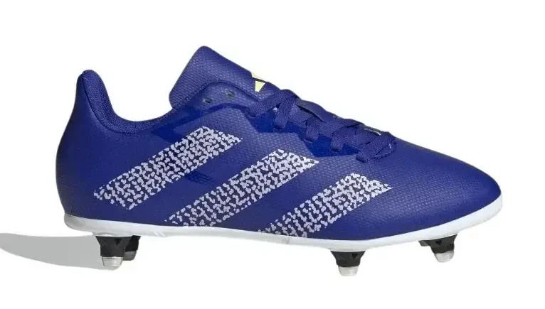 Crampons Adidas rugby junior bleu lucifer